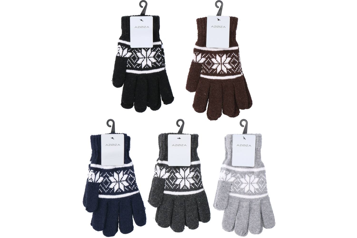 Handschoenen, Azøza, 5 assorti, sneeuwvlok 2