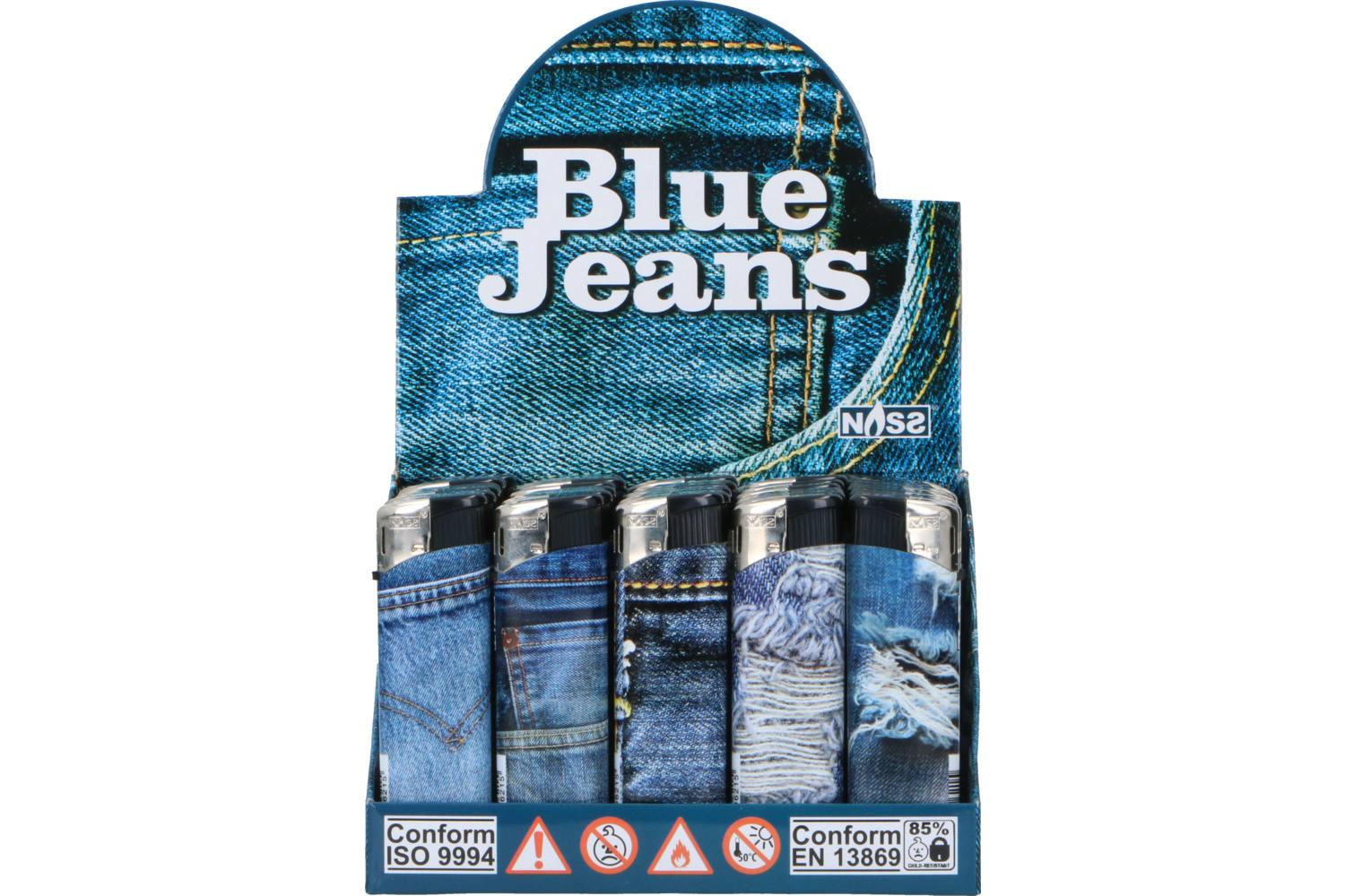 Briquet, TobaliQ, blue jeans, électrique 2