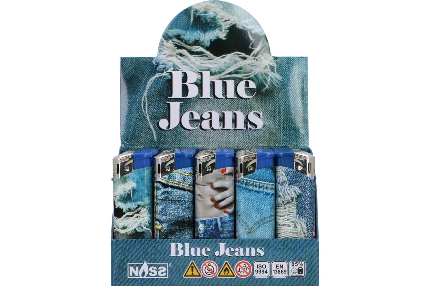 Briquet, TobaliQ, blue jeans, électrique 2