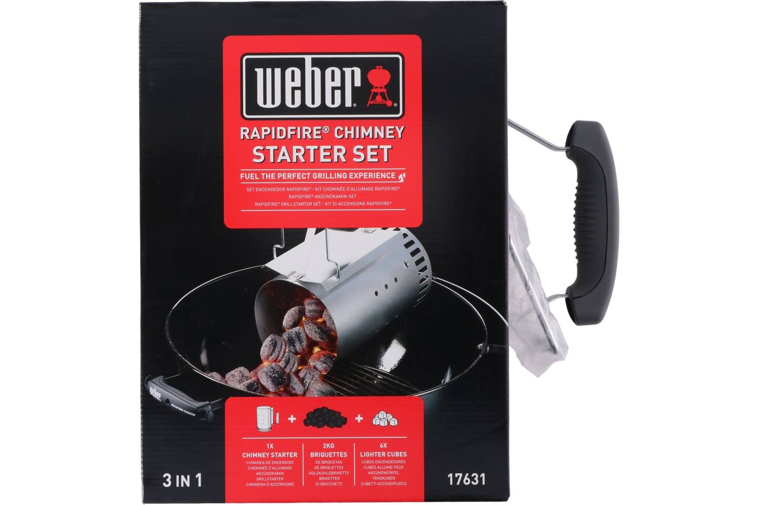 Briquettes, Weber, grillstarterset 2