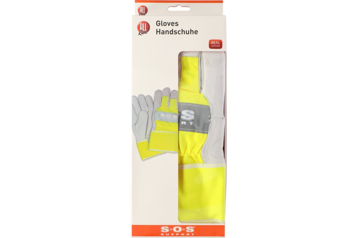 Handschoenen, ALLRIDE, SOS support, geel 2