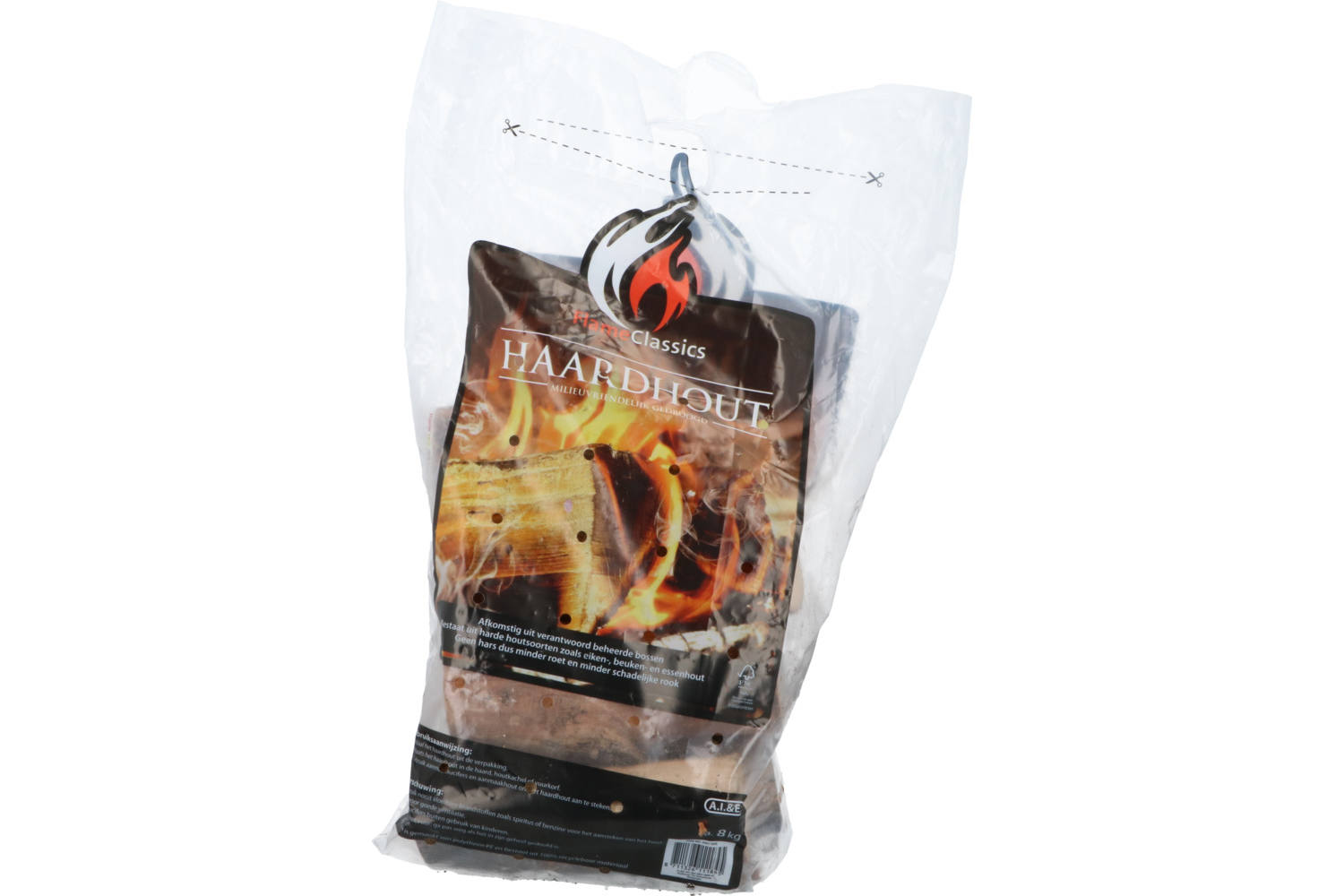 Bois de cheminée, Flame Classics, dans un sac en plastique  2