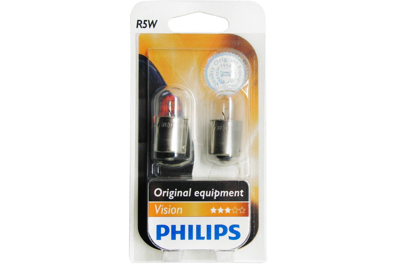 Ampoule de voiture, Philips, premium, 12V, 5W, 2 pièces, BA15s 2