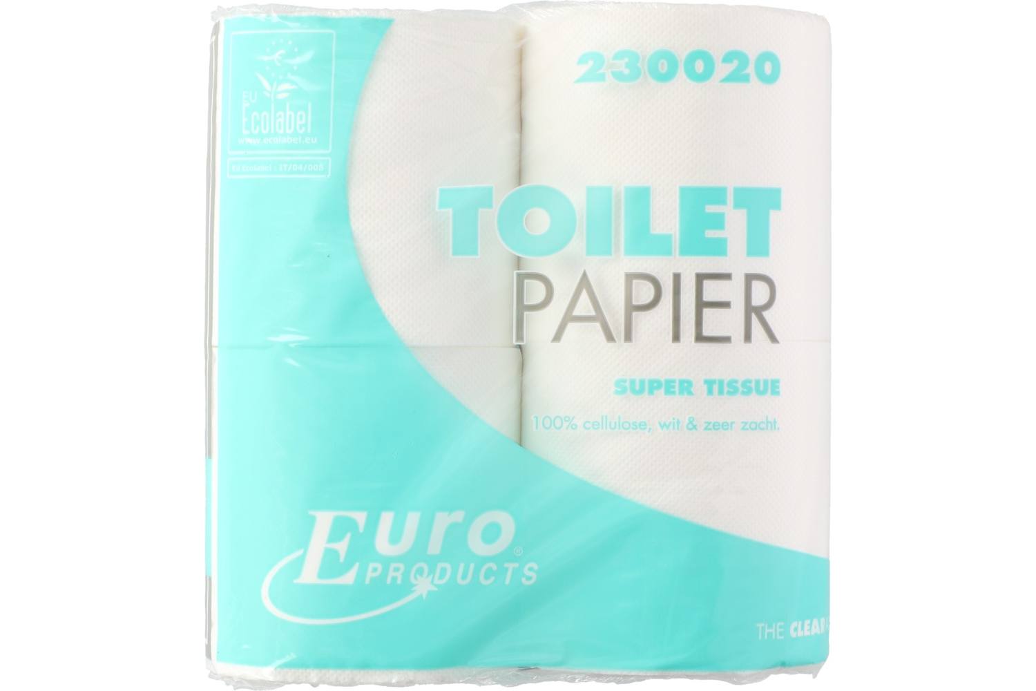 Papier toilette, Euro, 2 plis, 4 pièces 2