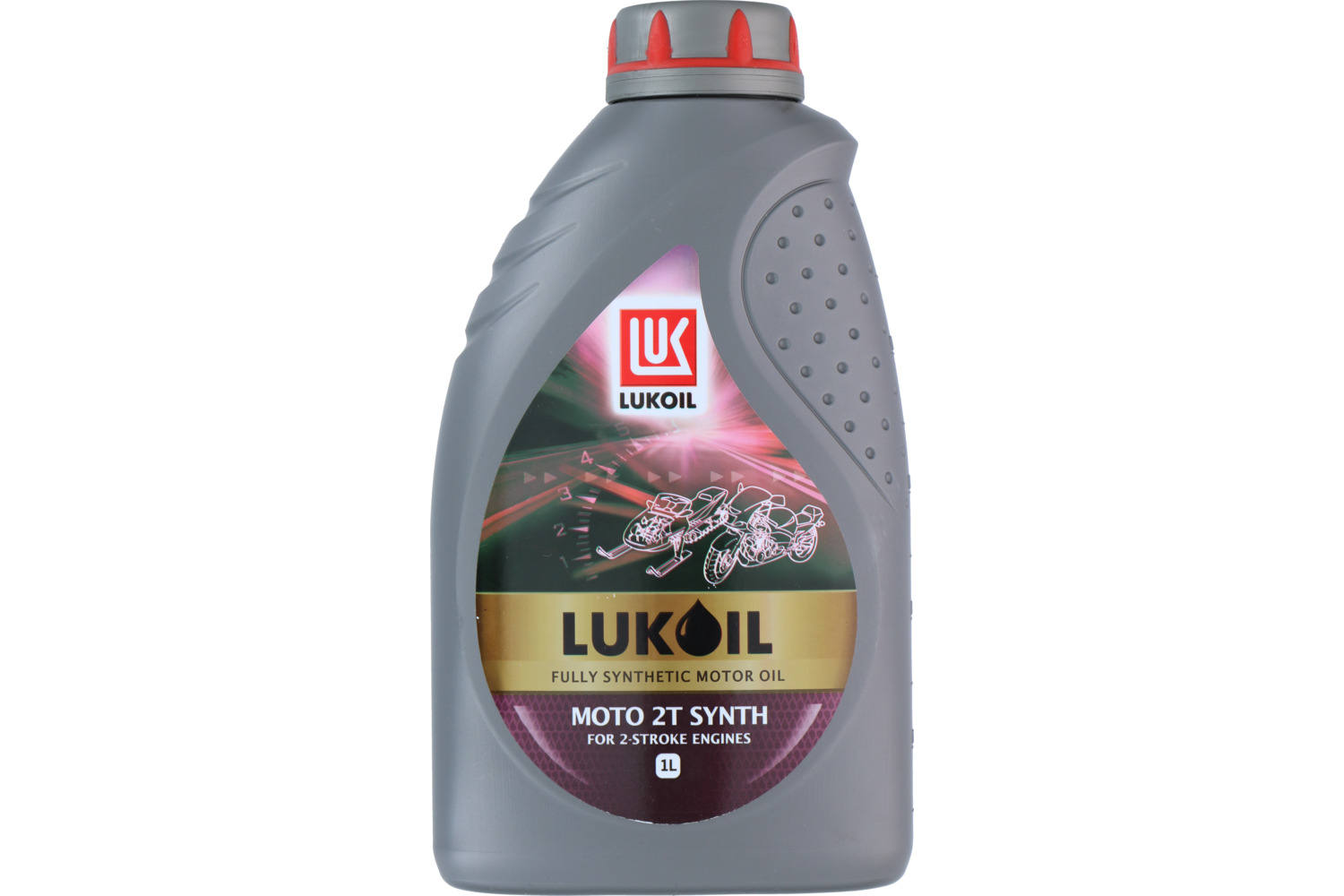 Huile moteur, Lukoil synthetic, 2T, 1l 2