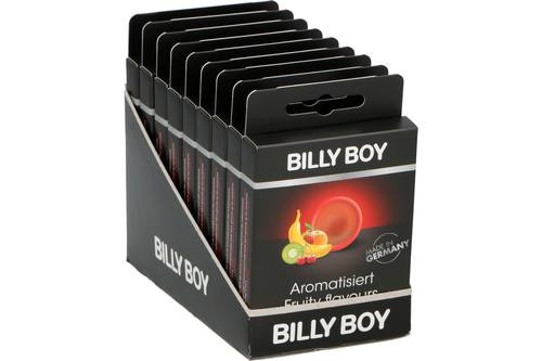 Condoom, Billyboy, fruity flavour, 9 doosjes à 4 stuks 1