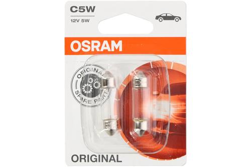 Ampoule de voiture, Osram, 12V, C5W, 5W 1