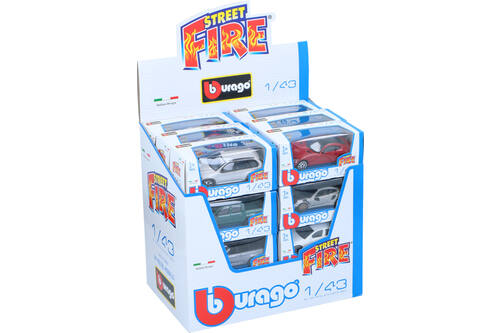 Modèle de voiture, BURAGO, moulé sous pression, 24 assorti, Streetfire 1