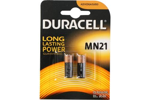 Pile, Duracell Plus Power, MN21, 2 pièces, A23/V23GA/3LR50 1