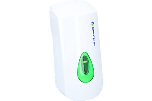 Distributeur, Phagoderm, capteur, savon moussant, blanc/vert, 4 x batterie C non incluses 1