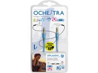 Câble audio, Ochestra Travel, double prises jack 3,5mm, 3 assorti