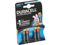 Pile, Duracell Ultra Power, AAA, 4 pièces, LR03 / MX2400