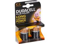 Batterij, Duracell Plus Power, C, 2 stuks, LR14 / MN1400 1