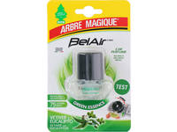 Luchtverfrisser navulling, Arbre Magique BelAir, green essence vetiver & eucalyptus 1